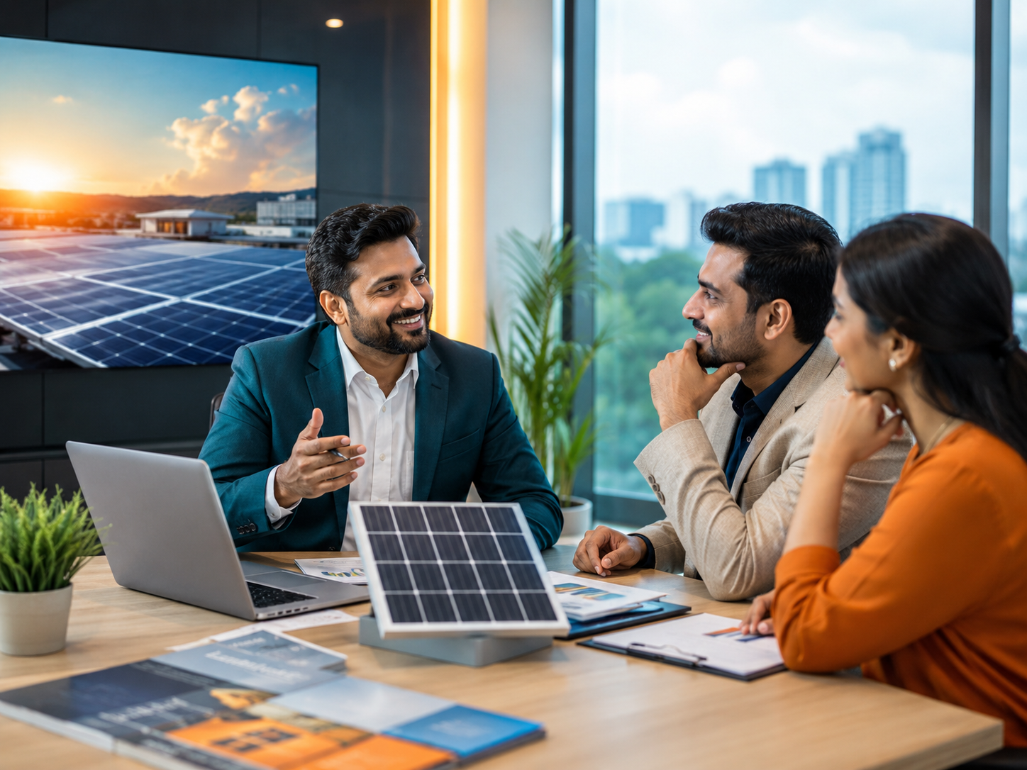 M Fins Solar franchise partner support